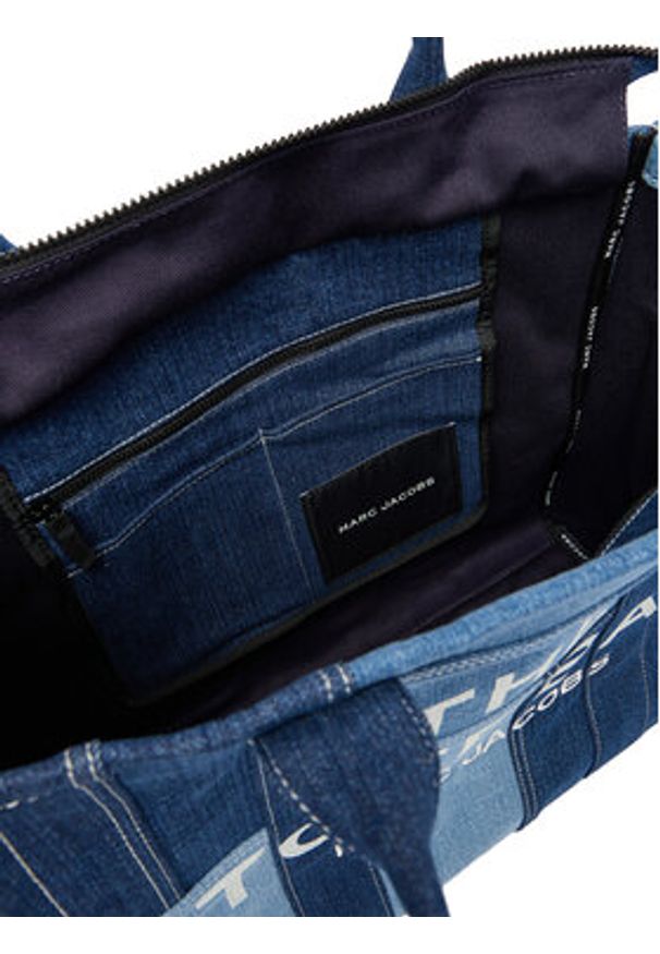 MARC JACOBS - Marc Jacobs Torebka The Denim Large Tote Bag H018M06FA21 Niebieski. Kolor: niebieski