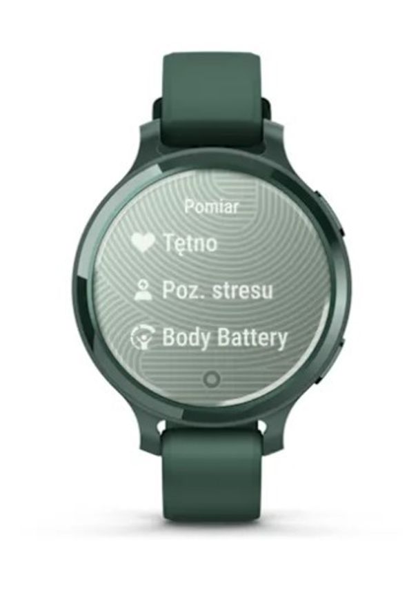 GARMIN - Garmin Lily 2 Active zielony. Rodzaj zegarka: smartwatch. Kolor: zielony. Styl: sportowy, elegancki