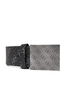 Guess Pasek Męski BM7850 P5440 Czarny. Kolor: czarny. Materiał: skóra #3