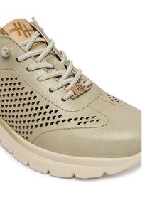 Hispanitas Sneakersy HV264767 C001 Zielony. Kolor: zielony. Materiał: skóra #5