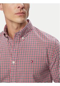 TOMMY HILFIGER - Tommy Hilfiger Koszula Gingham MW0MW43319 Czerwony Regular Fit. Kolor: czerwony. Materiał: bawełna #2