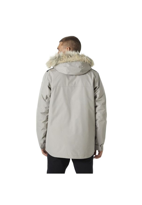 Kurtka uniwersalna męska Helly Hansen Coastal 3,0 Parka. Typ kołnierza: kaptur. Kolor: niebieski, szary. Materiał: syntetyk