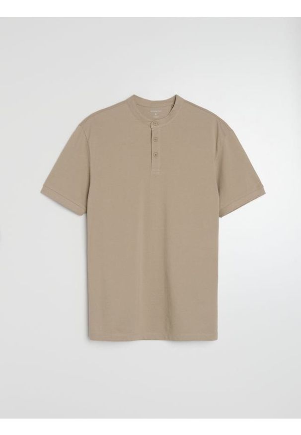 Sinsay - Bawełniana koszulka polo - Inny. Typ kołnierza: polo. Materiał: bawełna