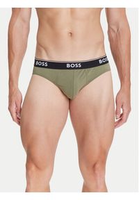 BOSS Komplet 3 par slipów 50531681 Kolorowy. Materiał: bawełna. Wzór: kolorowy #4