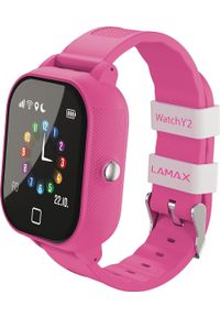 LAMAX - Smartwatch Lamax WatchY3 Różowy (LXGDMWTCH3NPA). Rodzaj zegarka: smartwatch. Kolor: różowy #1