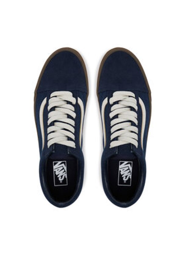 Vans Tenisówki Old Skool VN0A2Z42NVY1 Granatowy. Kolor: niebieski. Materiał: materiał