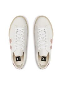 Veja Sneakersy Campo Chromefree Leather CP0503128B Biały. Kolor: biały. Materiał: skóra