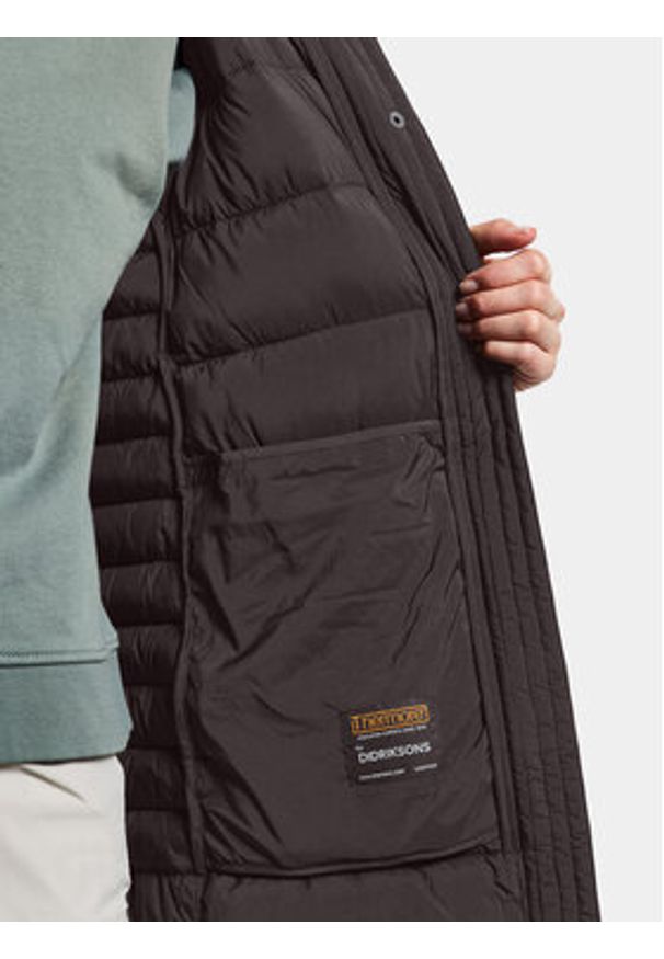 Didriksons Kurtka zimowa Gisa Wns Jkt 505031 Czarny Regular Fit. Kolor: czarny. Materiał: syntetyk. Sezon: zima