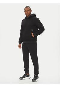 EA7 Emporio Armani Bluza 7M000141 AF13538 UC001 Czarny Regular Fit. Kolor: czarny. Materiał: syntetyk, bawełna #4