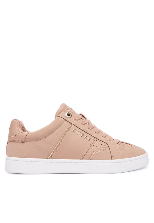 Sneakersy Guess. Kolor: różowy