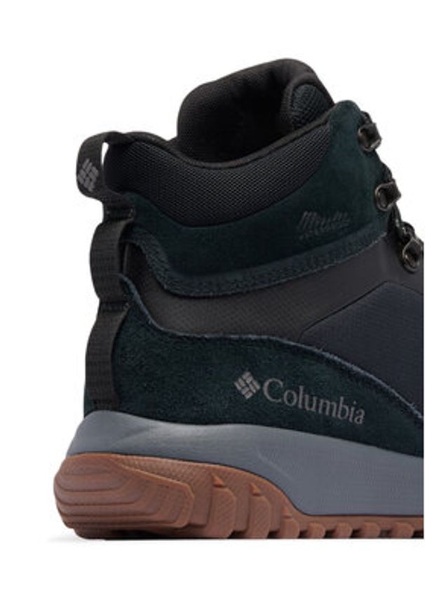 columbia - Columbia Trekkingi Burnsider™ Waterproof 2128821 Czarny. Kolor: czarny. Materiał: skóra. Sport: turystyka piesza