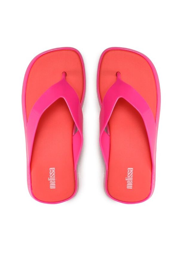 melissa - Melissa Japonki Brave Flip Flop Ad 33699 Różowy. Kolor: różowy