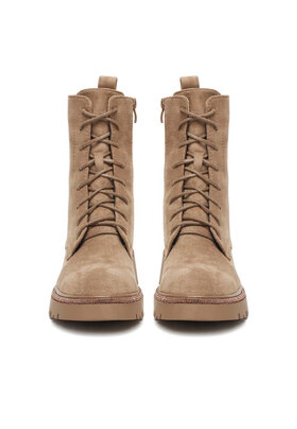 DeeZee Trzewiki 8665 Beżowy. Kolor: beżowy. Materiał: materiał