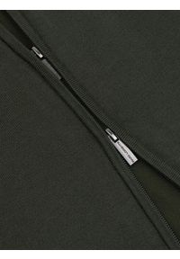 Pako Lorente - PAKO LORENTE - Zielony rozpinany sweter męski. Okazja: na co dzień. Kolor: szary, zielony. Materiał: poliamid, wiskoza. Wzór: gładki. Sezon: jesień. Styl: casual #9