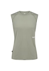 Tank top Hummel Pulse. Kolor: szary. Długość rękawa: bez rękawów. Styl: sportowy #1