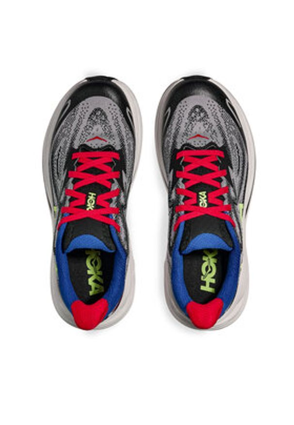 HOKA - Hoka Buty do biegania Clifton 10 1168860 Szary. Kolor: szary. Materiał: materiał