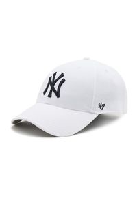 47 Brand Czapka z daszkiem New York Yankees B-MVP17WBV-WHF Biały. Kolor: biały. Materiał: materiał #1