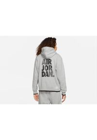 Nike - Bluza męska nike air jordan jumpman classics fleece pullover hoodie carbon. Kolor: szary. Sport: bieganie #1