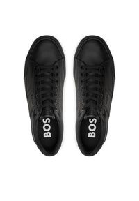 BOSS - Boss Sneakersy Aiden 50522833 Czarny. Kolor: czarny. Materiał: skóra #5