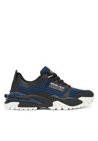 Versace Jeans Couture Sneakersy 78YA3SIB Czarny. Kolor: czarny. Materiał: skóra