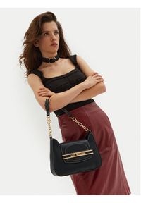 Love Moschino - LOVE MOSCHINO Torebka JC4347PP0LKP0000 Czarny. Kolor: czarny. Materiał: skórzane #4