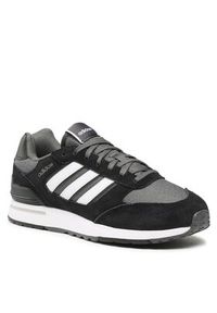 Adidas - adidas Sneakersy Run 80s GV7302 Czarny. Kolor: czarny. Materiał: skóra. Sport: bieganie #5