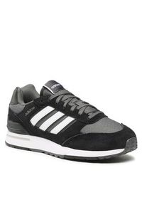 Adidas - adidas Sneakersy Run 80s GV7302 Czarny. Kolor: czarny. Materiał: skóra. Sport: bieganie #6