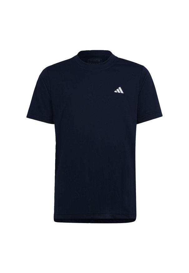 Adidas - Club Tennis Tee. Kolor: niebieski. Materiał: materiał. Sport: tenis