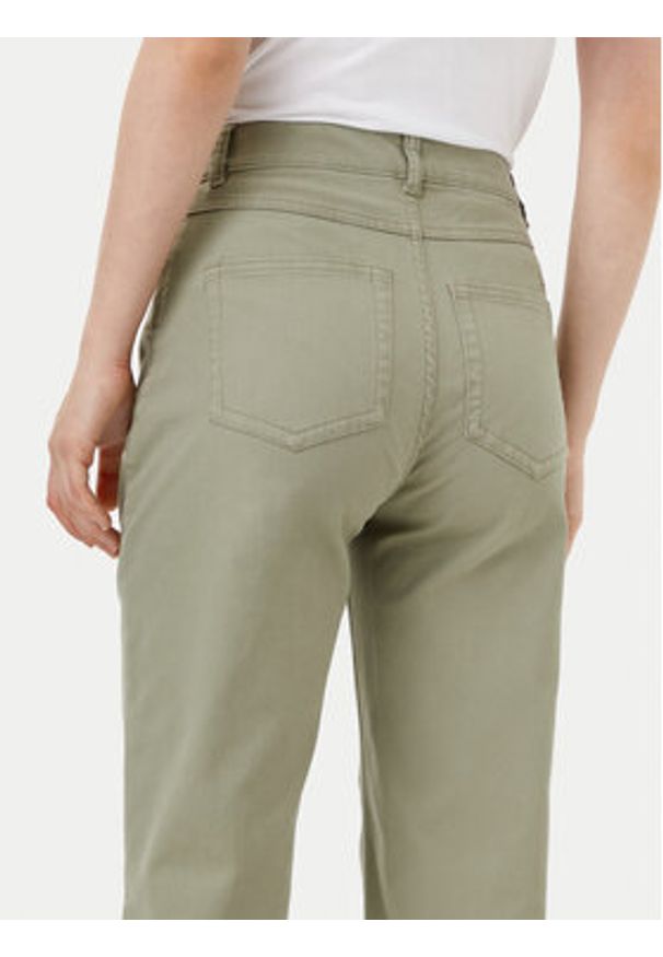 Calvin Klein Jeans Spodnie materiałowe J20J224852 Zielony Straight Fit. Kolor: zielony. Materiał: lyocell