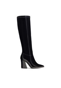 Nine West Kozaki SHARLEEZ 13196H Czarny. Kolor: czarny