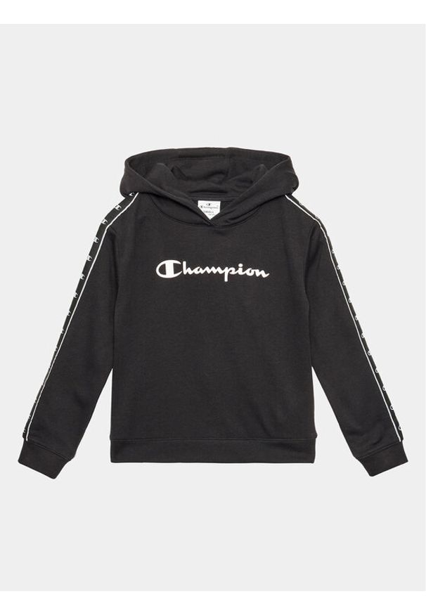 Champion Bluza 404638 Czarny Regular Fit. Kolor: czarny. Materiał: syntetyk