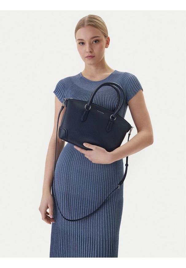 MICHAEL Michael Kors Torebka 30R6S1WS8V Granatowy. Kolor: niebieski. Materiał: skórzane