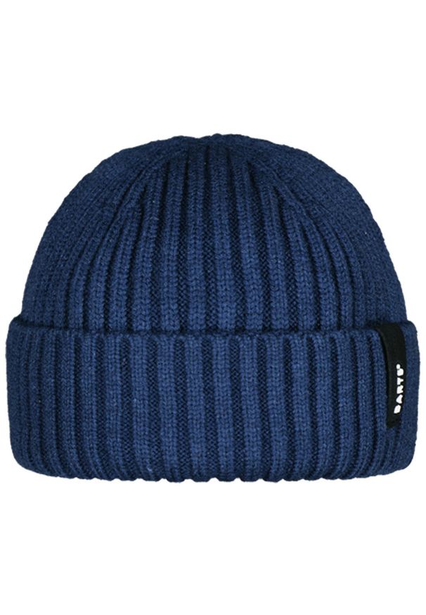 Czapka Barts Sumter. Kolor: niebieski. Materiał: poliester. Sezon: zima. Styl: sportowy