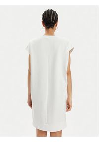 Liu Jo Sukienka codzienna TA4173 FS090 Biały Regular Fit. Okazja: na co dzień. Kolor: biały. Materiał: bawełna. Typ sukienki: proste. Styl: casual #4