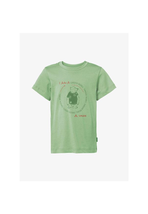 Koszulka dziecięca Vaude Vaude T-Shirt. Kolor: zielony