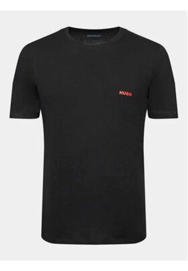 Hugo - HUGO Komplet t-shirtów 50493972 Czarny Regular Fit. Kolor: czarny. Materiał: bawełna