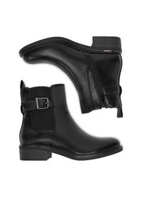 DeeZee Botki 5617 Czarny. Kolor: czarny. Materiał: materiał #2