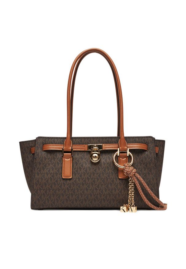 MICHAEL Michael Kors Torebka 30F5GNXT0B Brązowy. Kolor: brązowy. Materiał: skórzane