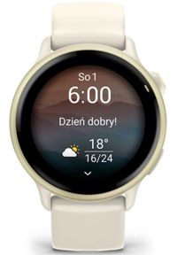 GARMIN - Garmin Vivoactive 6 Beżowy. Kolor: beżowy #8