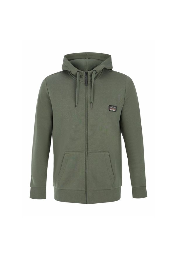 Bluza z pełnym zamkiem błyskawicznym Protest PRTSOSTIS. Kolor: zielony