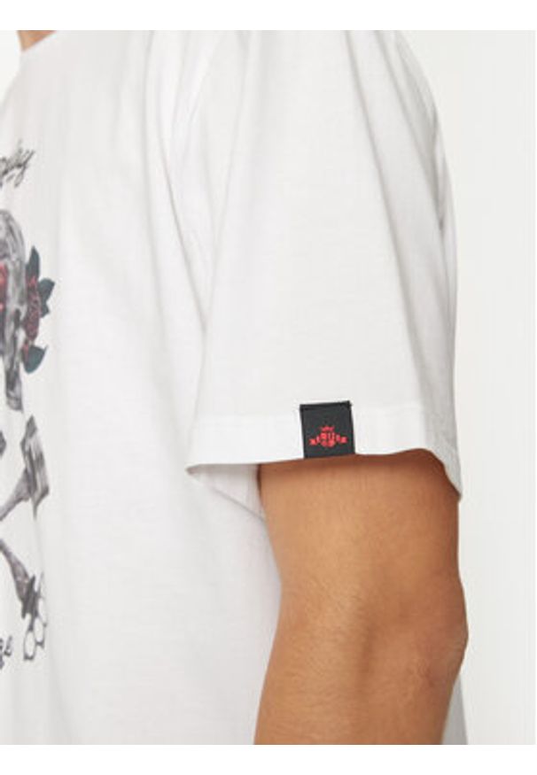 Replay - REPLAY T-Shirt M6954 .000.23740P Biały Regular Fit. Kolor: biały. Materiał: bawełna