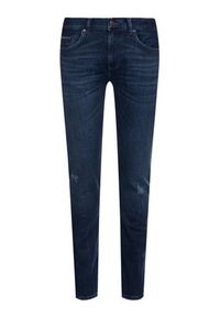 TOMMY HILFIGER - Tommy Hilfiger Jeansy MW0MW10882 Granatowy Slim Fit. Kolor: niebieski #3