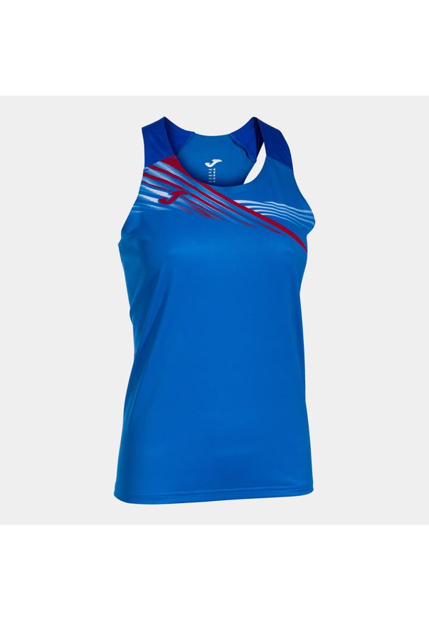 Tank top do biegania damski Joma Elite X. Kolor: niebieski