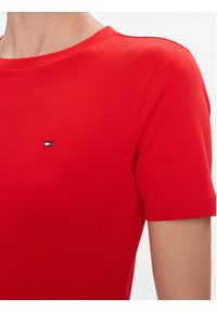 TOMMY HILFIGER - Tommy Hilfiger T-Shirt New Cody WW0WW40587 Czerwony Slim Fit. Kolor: czerwony. Materiał: bawełna #3