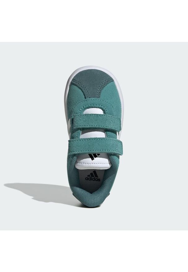 Adidas - Buty VL Court 3.0. Kolor: biały, niebieski, wielokolorowy. Sport: skateboard