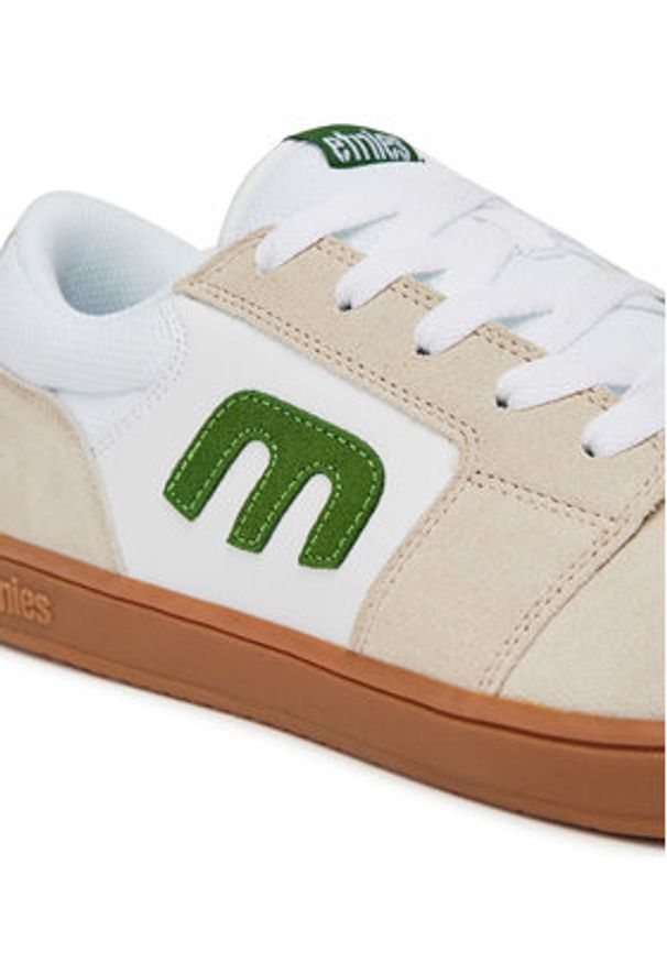 Etnies Sneakersy Cresta 4101000575 Biały. Kolor: biały. Materiał: skóra