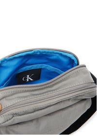 Calvin Klein Saszetka Bold Reporter LV04D3421G Szary. Kolor: szary. Materiał: materiał #4