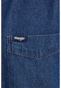 Wrangler - WRANGLER DENIM SHIRT MĘSKA KOSZULA JEANSOWA W5B9LW023 112321159. Materiał: jeans, denim #4