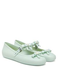 melissa - Melissa Baleriny Melissa Soft Ballerina Bow Ad M 35971 Zielony. Kolor: zielony #4