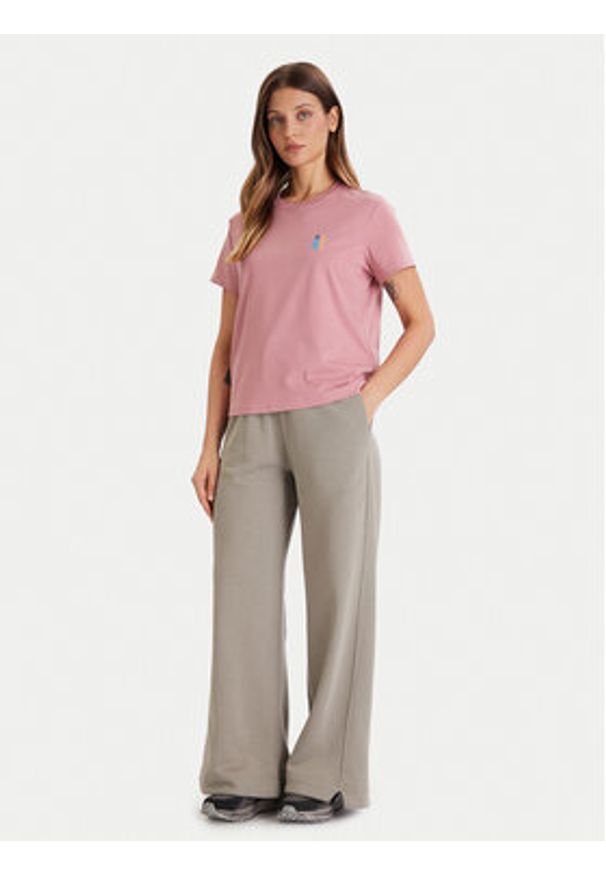 Cotopaxi T-Shirt Bloom F25474W1535 Różowy Regular Fit. Kolor: różowy. Materiał: bawełna